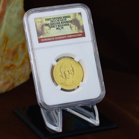 Jacqueline Kennedy Edition MS70 NGC $10 Gold Coin Early Release Factory Sealed - Picture 3 of 5